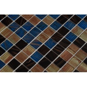 Stakleni mozaik Nero Borneo G25+G22+G33 